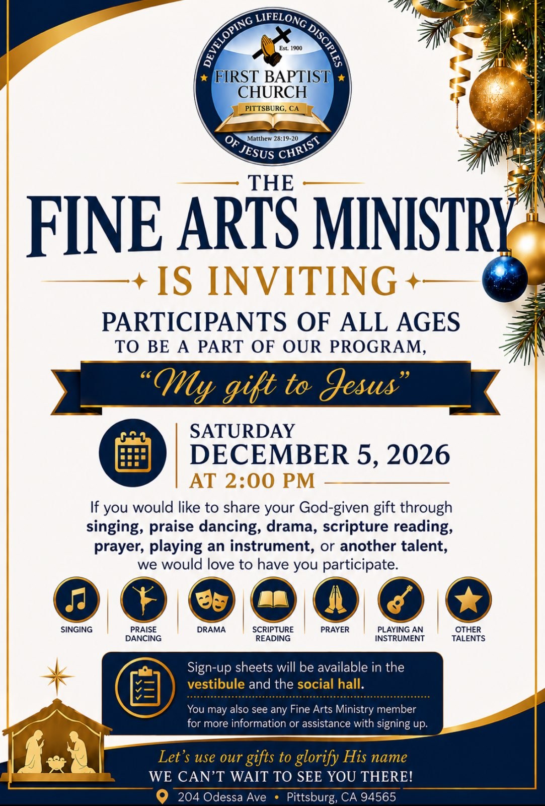 My gift to Jesus